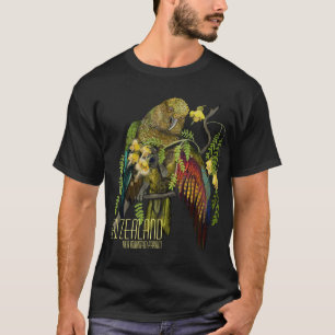 Camiseta Papagaio de Montanha da Nova Zelândia