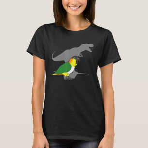 Camiseta Papagaio Dinossauro Engraçado, memes de Birb, coro