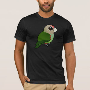 Camiseta Papagaio do cabo de Birdorable