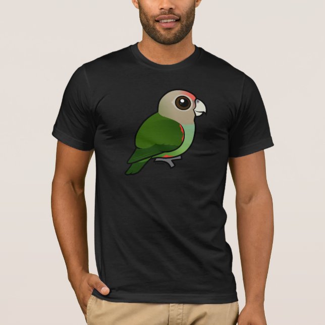 Camiseta Papagaio do cabo de Birdorable (Frente)