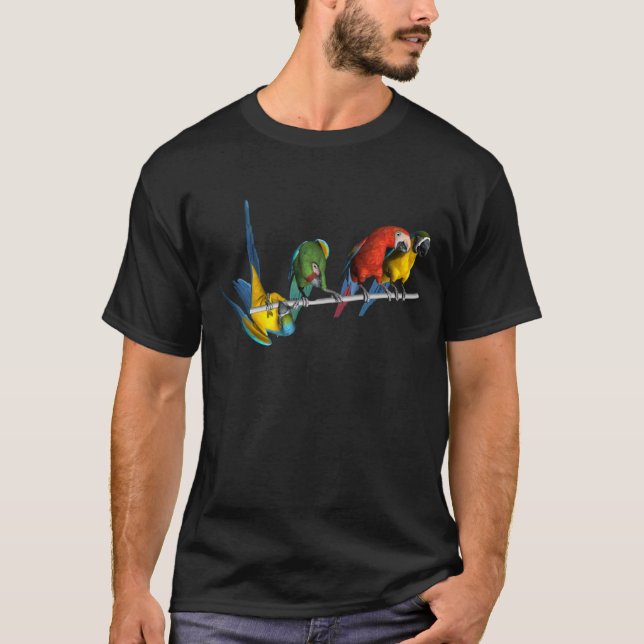 Camiseta Papagaio do Macaw (Frente)