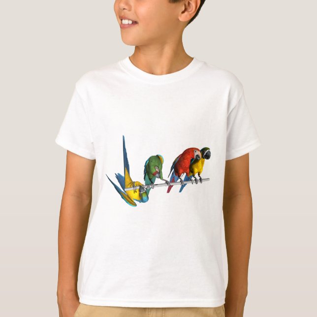 Camiseta Papagaio do Macaw (Frente)