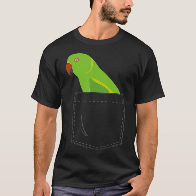 Camiseta Papagaio-do-pescoço-índio (Frente)