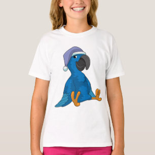 Camiseta Papagaio dormindo com Nightcap