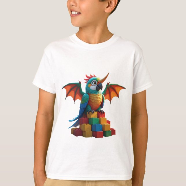Camiseta Papagaio Dragão (Frente)