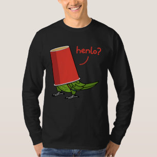 Camiseta Papagaio Em Um Copo Henlo I Papagaio-do-reino-amar