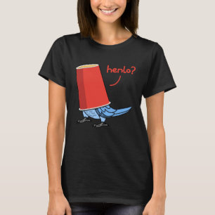 Camiseta Papagaio Em Um Copo Olá, eu sou um Agapornis de r