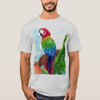 Camiseta Papagaio-Gelo tropical