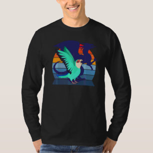 Camiseta Papagaio I Dragão Alado I Grita Peach faced Blu