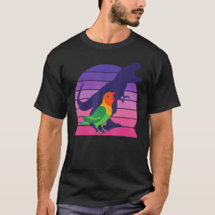 Camiseta Papagaio I Tyrannosaurus Rex I Gritando L de Fisch