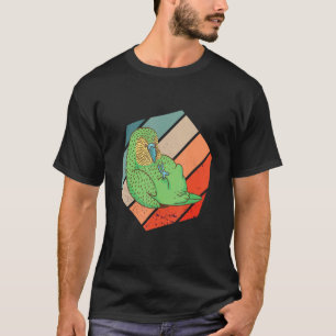 Camiseta Papagaio Kakapo Kakapo Ave Nova Zelândia Hexa Retr