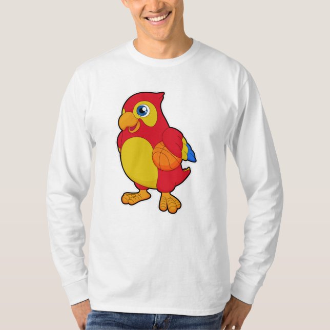 Camiseta Papagaio no basquetebol (Frente)