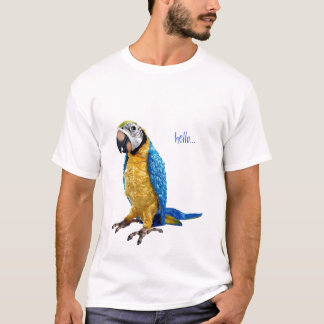 Camiseta papagaio, olá!…