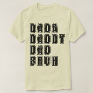 Camiseta Papagaio Pai Bruh Vintage Pai Engraçado Ditos
