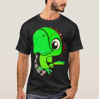 Camiseta Papagaio-papagaio engraçado papagaio engraçado ani