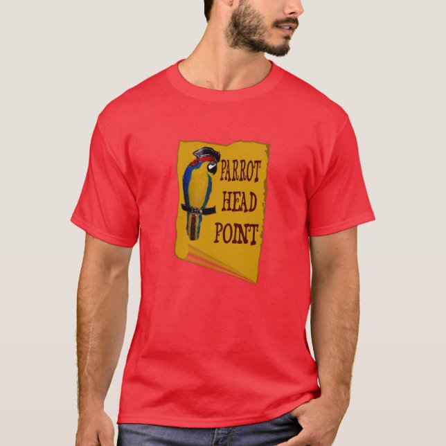 Camiseta Papagaio Pirata (Frente)