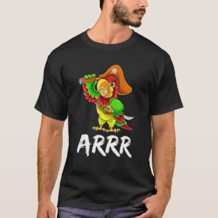 Camiseta Papagaio Pirata Engraçado Com O Fato De Saber Hal