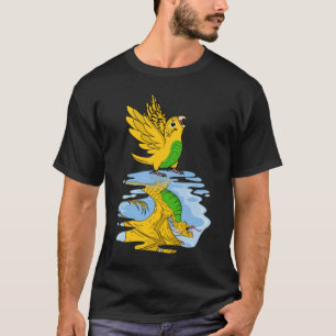 Camiseta Papagaio & Reflexo do Dragão I Periquito Amarelo
