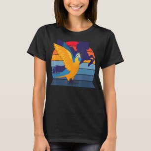 Camiseta Papagaio Retro I Asas Unicórnio I Blue throp Maca