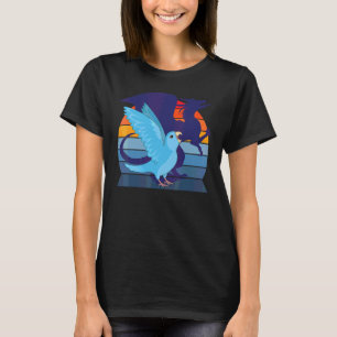 Camiseta Papagaio Retro I Dragão Alado I Papagaio Azul Grit