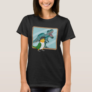 Camiseta Papagaio & Rex Reflexo I Caique-de-cabeça-preta