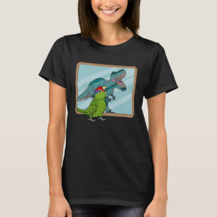 Camiseta Papagaio & Rex Reflexo I Papagaio Amazona de Cabeç