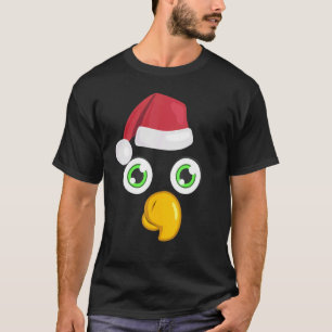 Camiseta Papagaio Rosto Gráfico de Natal