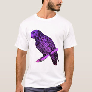 Camiseta Papagaio roxo