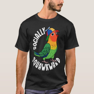 Camiseta Papagaio Sensível Socialmente I Fischers Lovebird