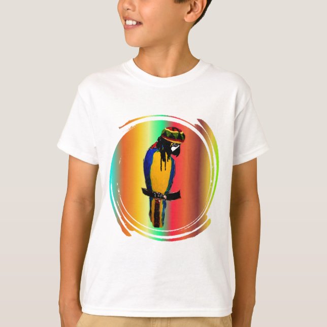 CAMISETA PAPAGAIO TOCANDO (Frente)