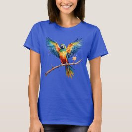Camiseta Papagaio Tropical
