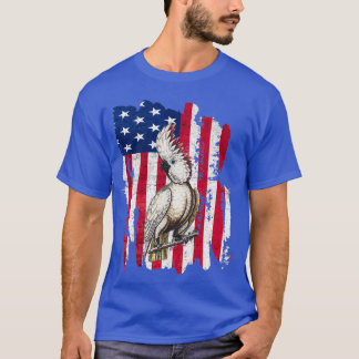 Camiseta Papagaio tropical branco
