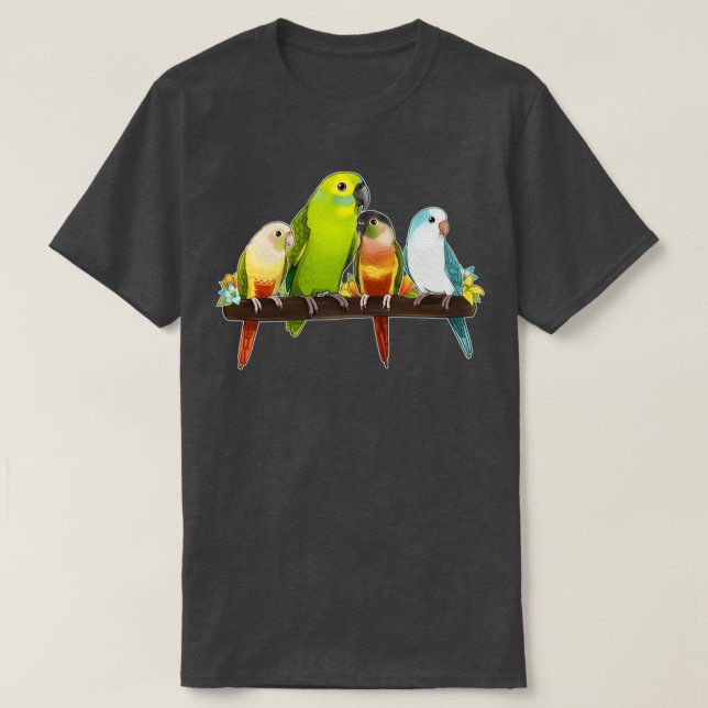 Camiseta Papagaios (Frente do Design)