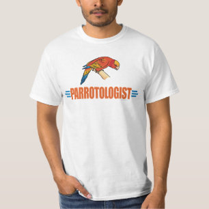 Camiseta Papagaios cómicos do amor de I