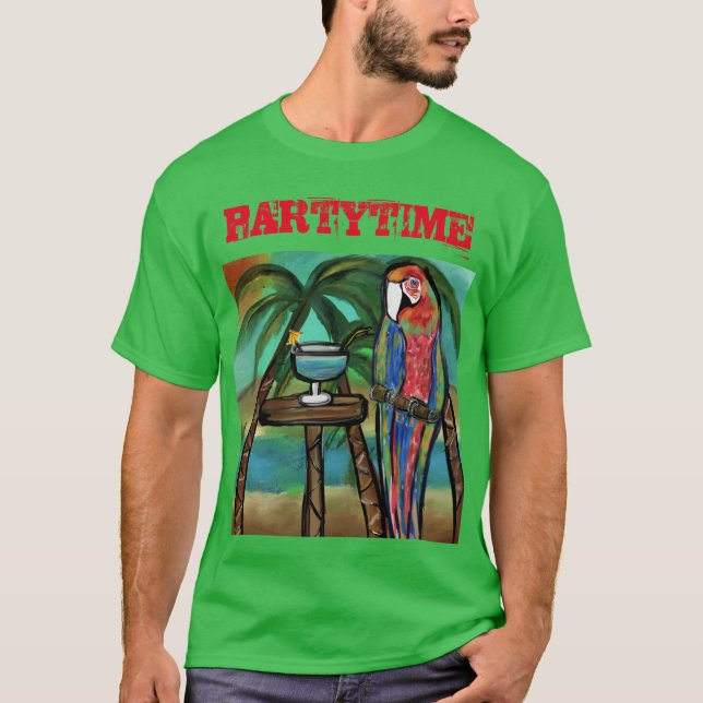 Camiseta Papagaios de Festa                 (Frente)