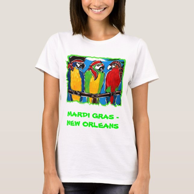 Camiseta PAPagaios PIRATAS (Frente)