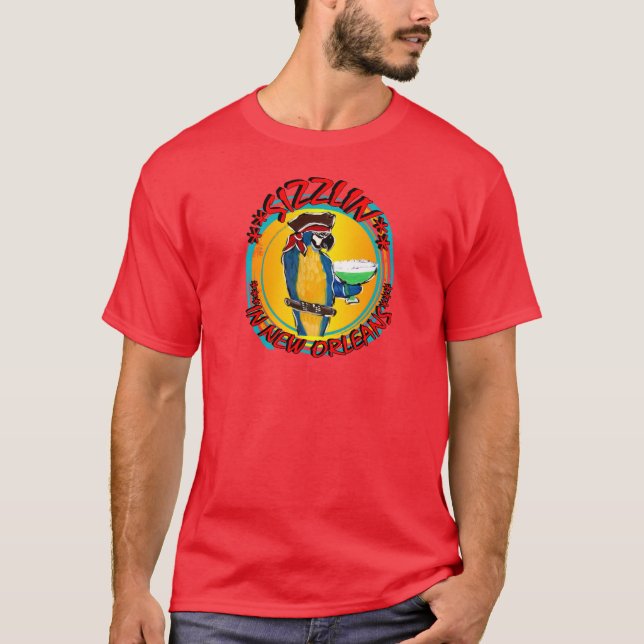 CAMISETA PAPAGAIOS SIZZLIN (Frente)