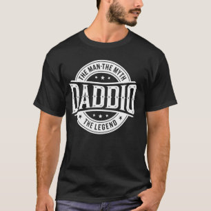 Camiseta Papai Cara O Mito A Lenda Pai Engraçado Dia dos Pa