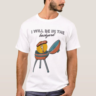 Camiseta Papai churrasco dia dos pais estarei no quintal