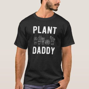 Camiseta Papai das Plantas Natureza Botânico Jardineiro Pap