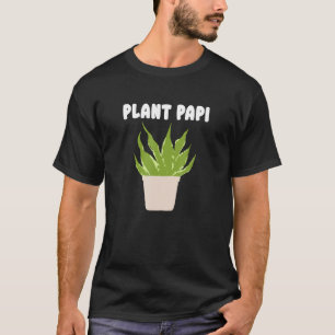 Camiseta Papai de Plantas Amante da Natureza Jardim em Casa