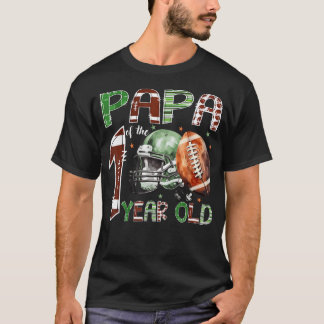 Camiseta Papai do Amante de Futebol de 1 Ano 1º