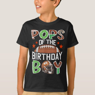 Camiseta Papai do Aniversariante Amante de Futebol de Dia d