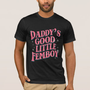 Camiseta Papai do Bom Menino Afeminado Orgulho Gay LGBT Fem