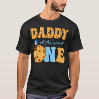 Camiseta Papai Do Doce Biscoitos E Leite Aniversário
