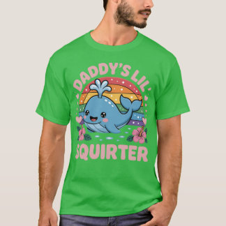 Camiseta Papai do Lil Squirter Humor Engraçado Inapropriado