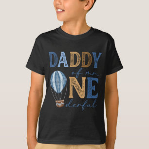 Camiseta Papai do Sr. Onederful no 1º Aniversário do Menino