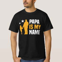 Camiseta Papai é meu nome, homem