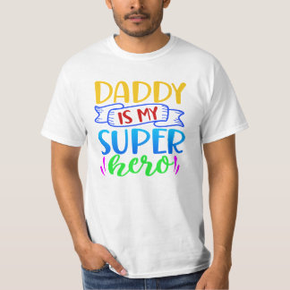 Camiseta Papai É Meu Super-Herói