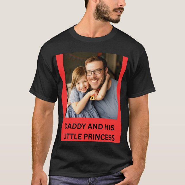 Camiseta Papai e sua princesinha  (Frente)